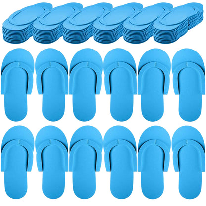 Luxe Disposable Pedicure Slippers – EVA Foam Spa Flip Flops for Salons